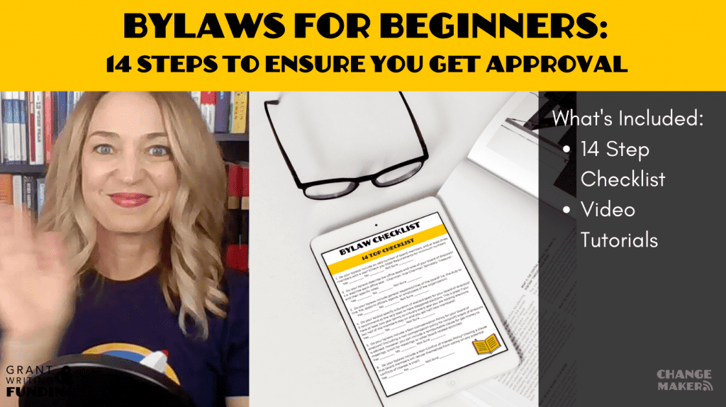 Get bylaws approved