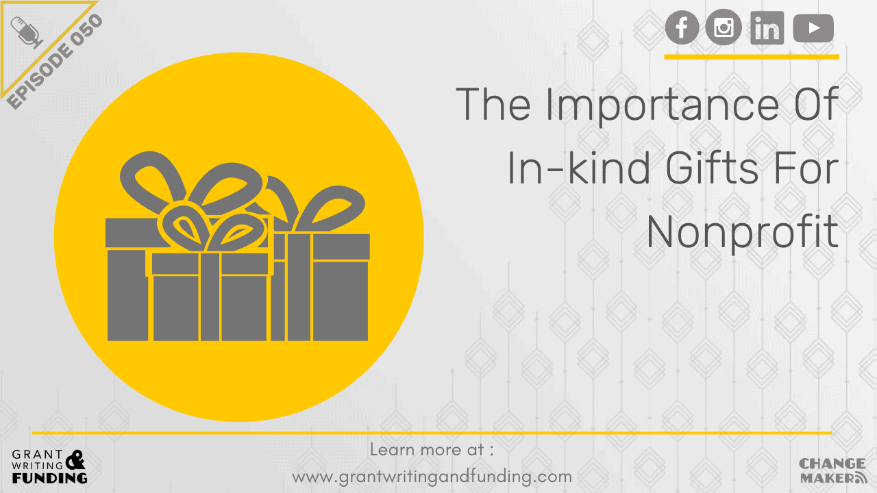 in-kind volunteering and donations for nonprofit organizations