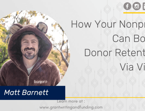 #199: How Your Nonprofit Can Boost Donor Retention Via Video