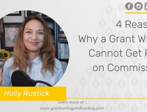 #202: 4 Reasons Why a Grant Writer Cannot Get Paid on Commission