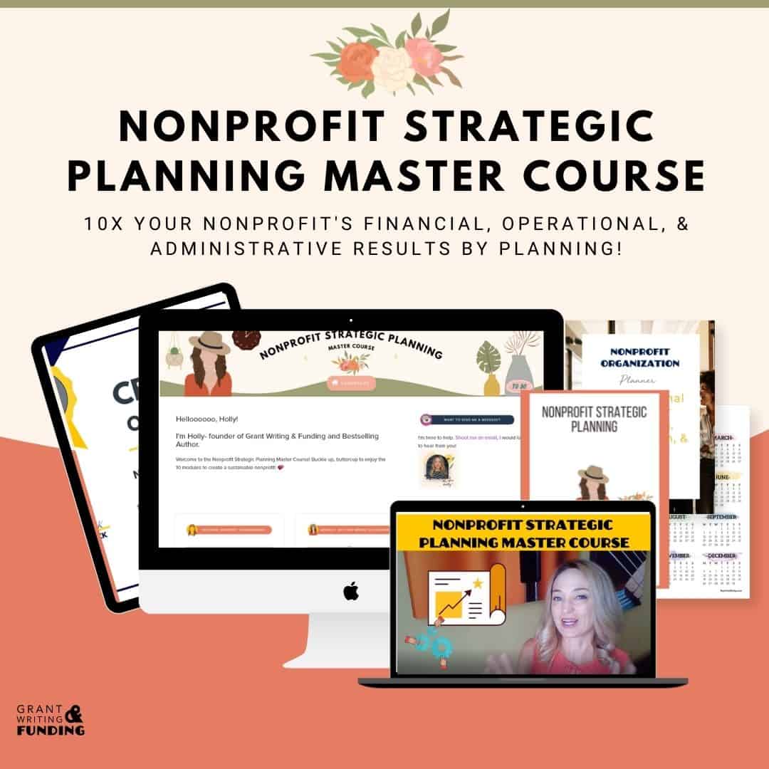 Course for strategic planning nonprofit organizations