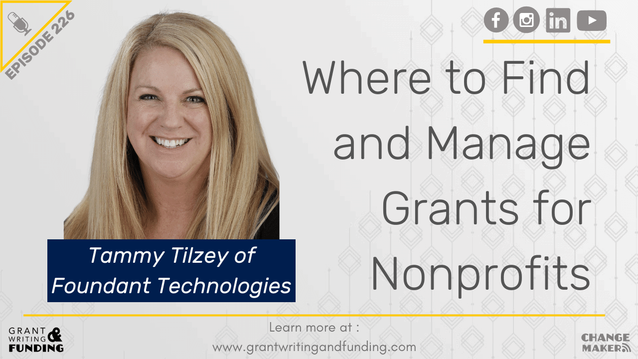 Tammy Tilzey how to find and manage grants