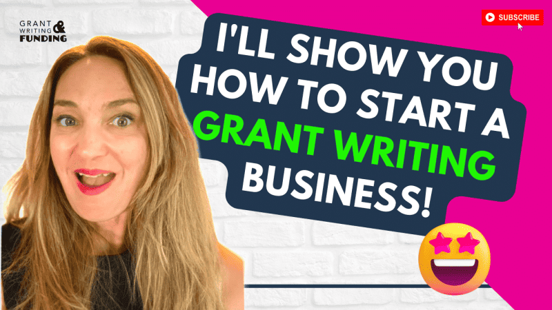 get your grant writing business started
