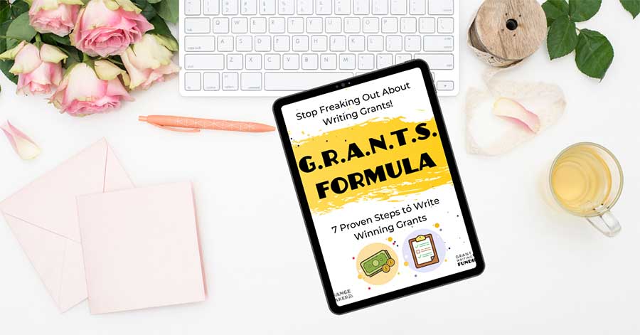 Free Grant Writing template
