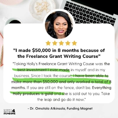 Online Grant Writing Courses with Holly Rustick