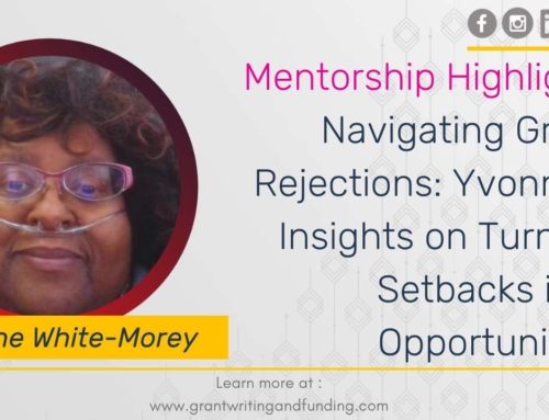 Mentorship Highlight: Navigating Grant Rejections: Yvonne’s Insights on Turning Setbacks into Opportunities