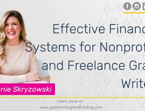 Effective Financial Systems for Nonprofits and Freelance Grant Writers